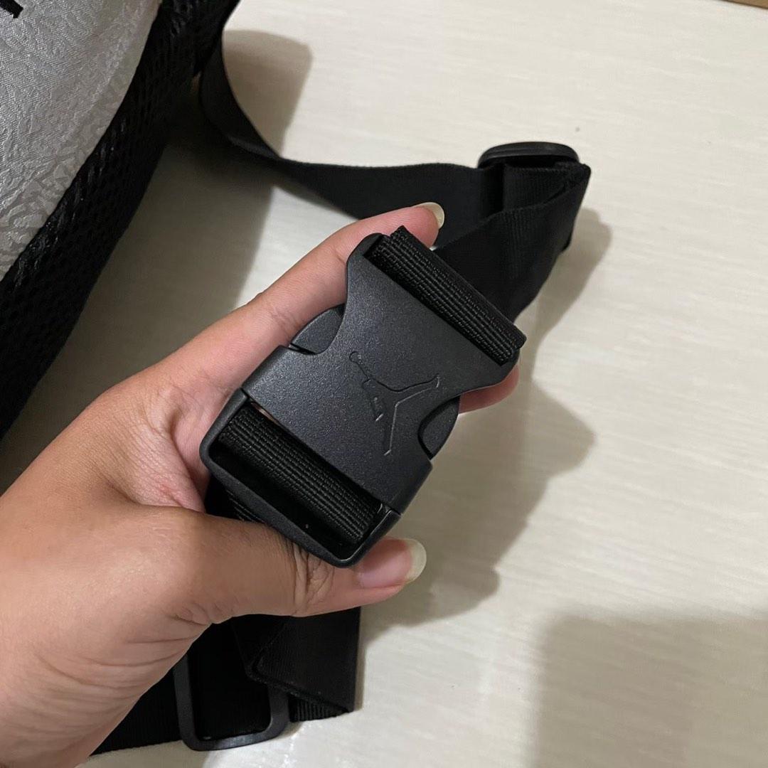 Nike Jordan Waist Bag RUPTURE Grey Fesyen Pria Tas Dompet