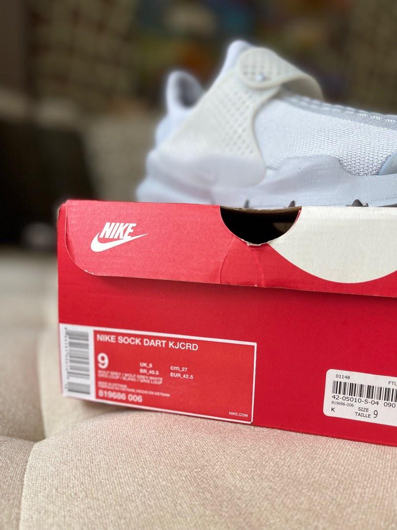 Nike Sock Dart KJCRD Wolf Grey/Wolf Grey-White (Category: Sneakers) located in Pasig City. Submitted by roccosgems (Listing ID 1187320689, Image 2). Description: Bought for $175usd Used once.