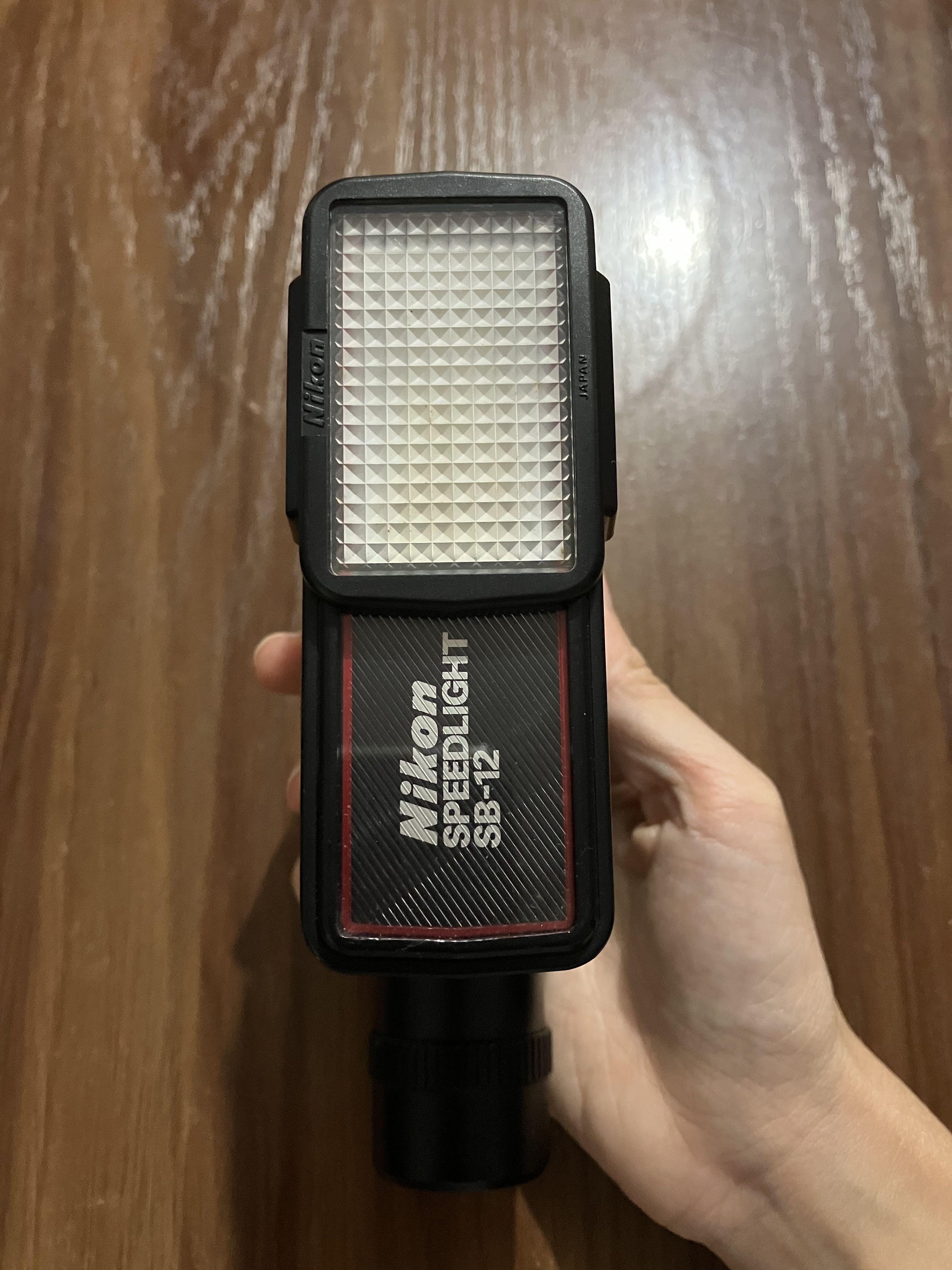 Nikon Speedlight SB-12 菲林相機閃光燈, 攝影器材, 攝影配件, 閃光燈