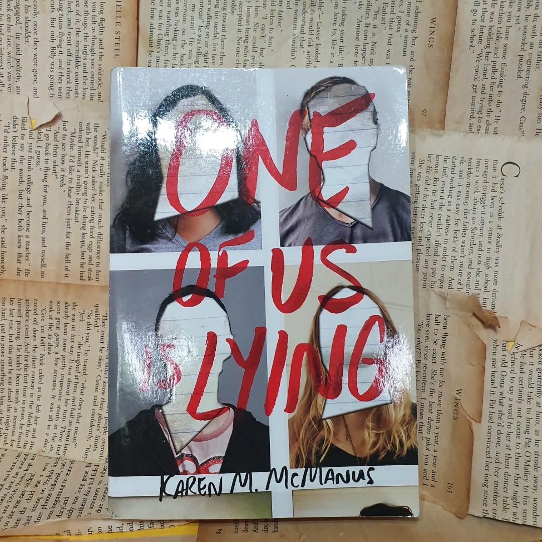 One of Us is Lying by Karen M. McManus TPB, Hobbies & Toys, Books ...