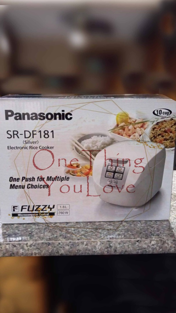 ORI&NEW Panasonic Electronic Rice Cooker (SRDF181), Kitchen