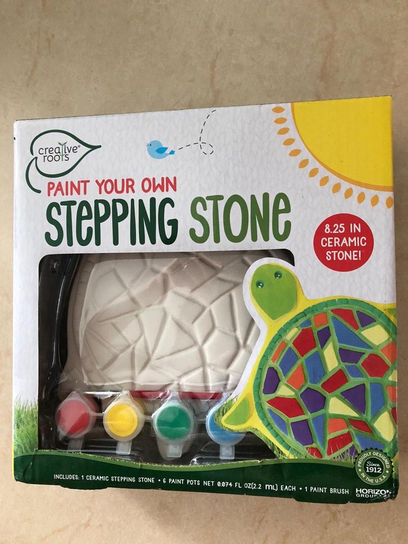 Paint your own stepping stone, Hobbies & Toys, Stationery & Craft