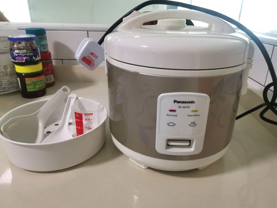 Panasonic 1 Litre Rice cooker (SRJQ105), TV & Home Appliances, Kitchen Appliances, Cookers on