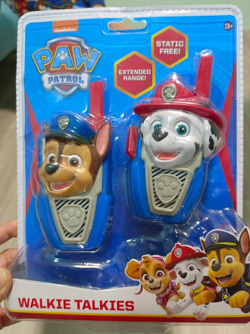 paw patrol walkie talkies, Hobbies & Toys, Toys & Games on Carousell