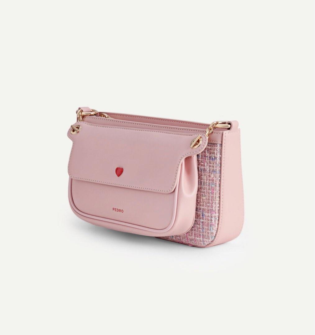 Pedro Shoulder Bag Pink Women s Fashion Bags Wallets Cross