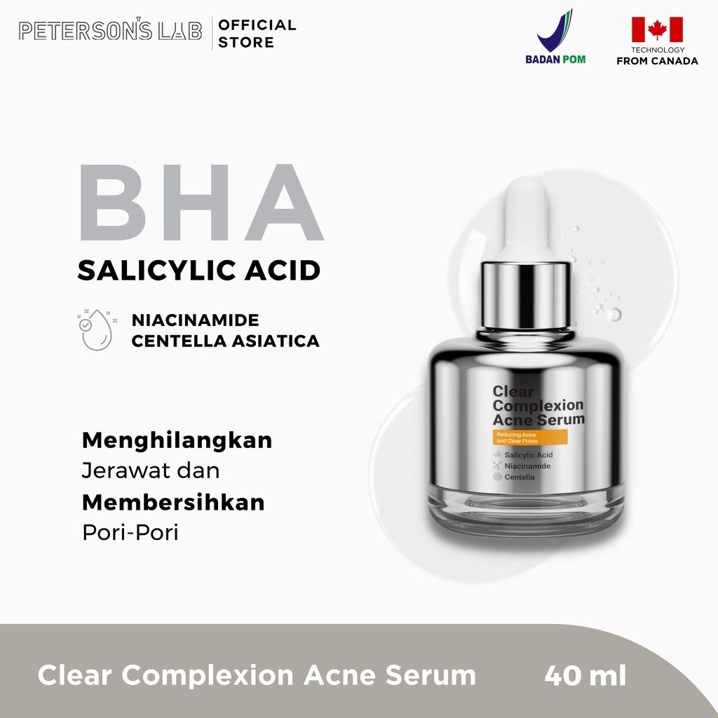 Peterson's Lab 10 Niacinamide Skin Brightening Serum 40ml Mencerahkan kulit tetap terhidrasi