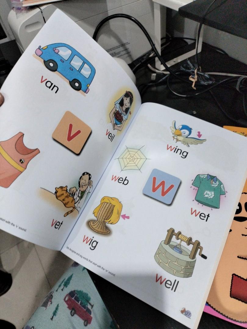 Phonics Reader+Activity (2buku), Buku &amp; Alat Tulis, Buku Pelajaran di ...