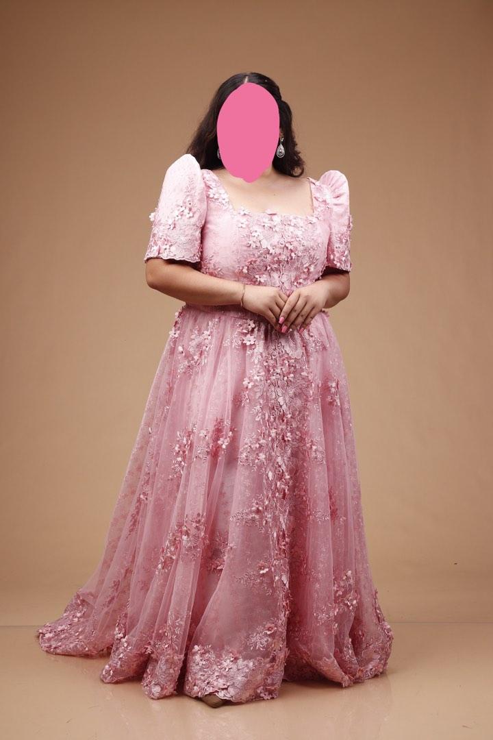 Filipiniana dress outlet for chubby
