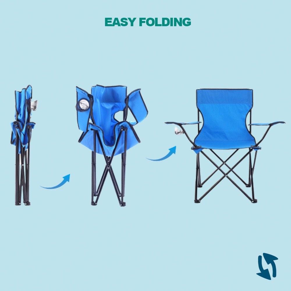 Portable Folding Camping Chair Outdoor Camping Stool Fishing Sketching