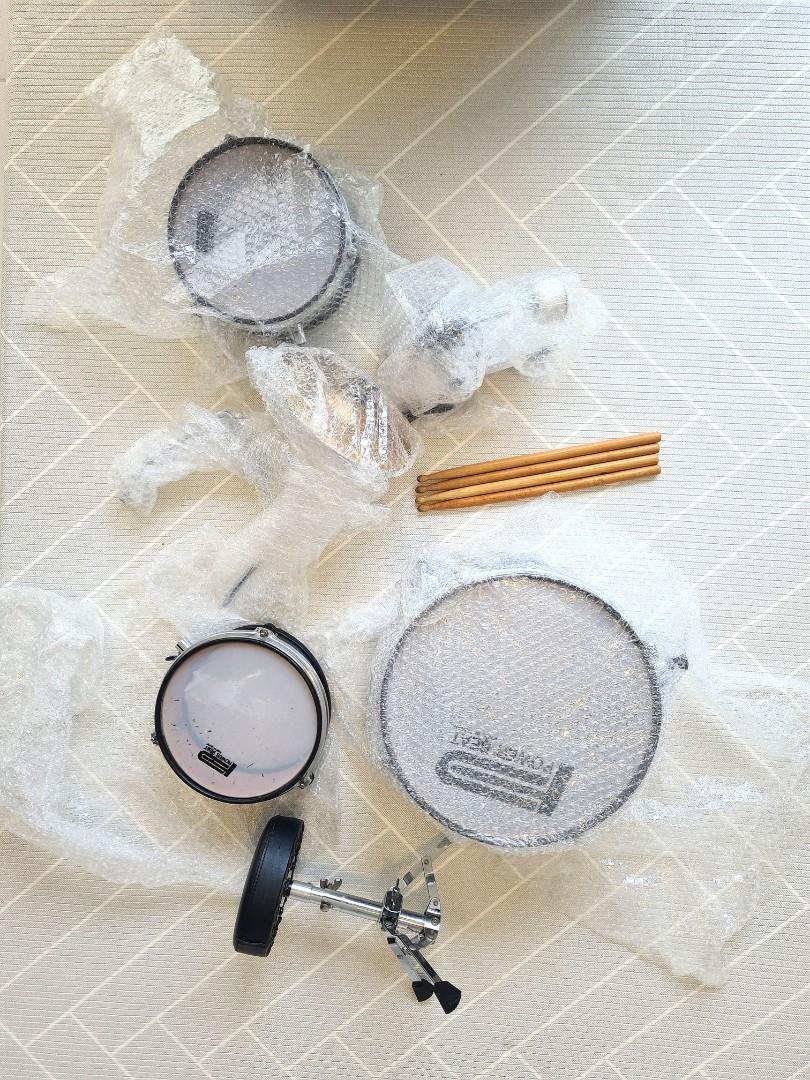 Drum kit / minidrum kit / Power Beat Drum, Hobbies & Toys, Music