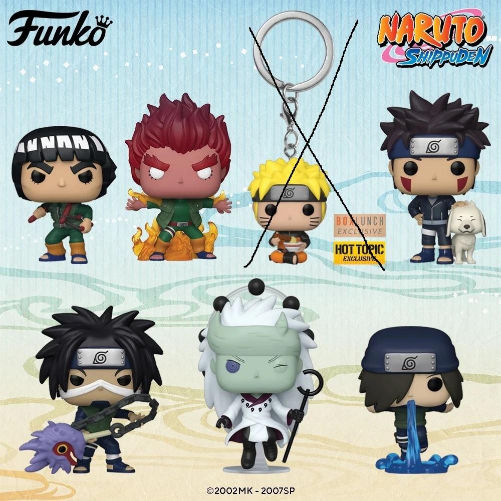 Funko Pop! T-Shirt Naruto – Might Guy Eight Gates, 3XL, Mit Stylischem Charakter-Print