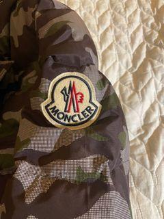 Puffer moncler camo jacket