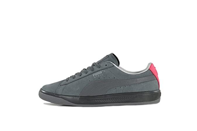 Puma cheap suede silver