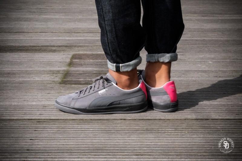 Puma suede silver cheap