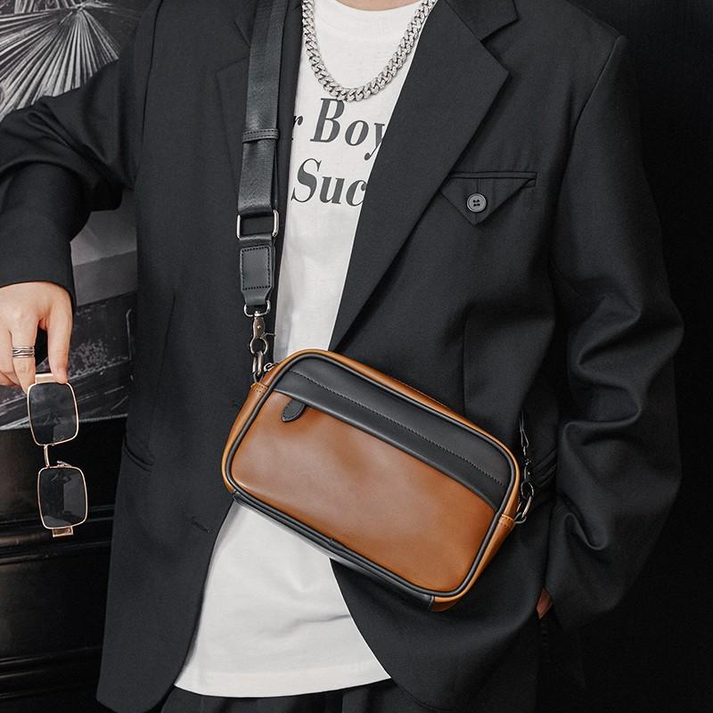 Rectangular sling bag sales