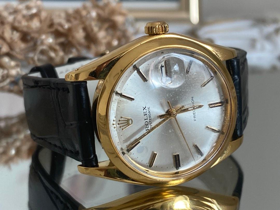 Vintage gold plated best sale rolex