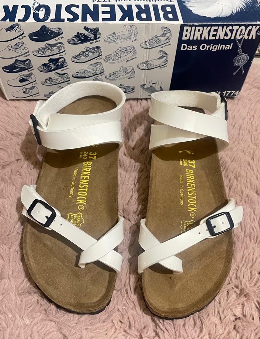 Sale Sale Birkenstock Yara Birko Flor Patent white