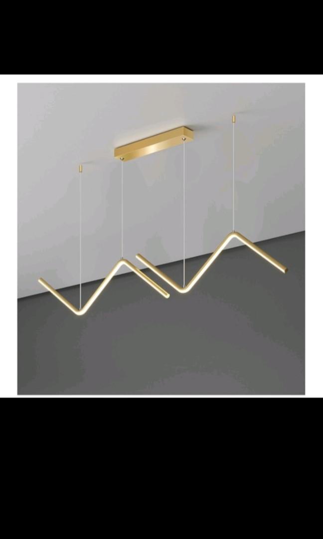 Scandi Nordic Tricolour LED light, Furniture & Home Living, Lighting ...