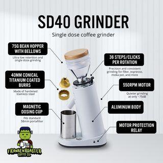 SD40 V2 (UPDATED VERSION) Single Dose Coffee Grinder aka ITOP40 / Turin SD40 with 6 months local warranty