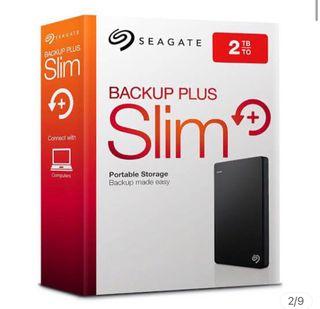 Seagate 1TB One Touch External HDD Portable Hard Drive USB 3.0 Slim