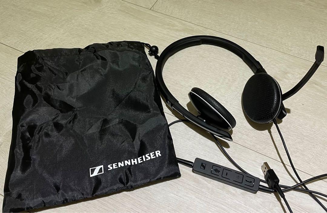 Sennheiser SC 165 USB Headsets With Mic Audio Headphones Headsets on Carousell