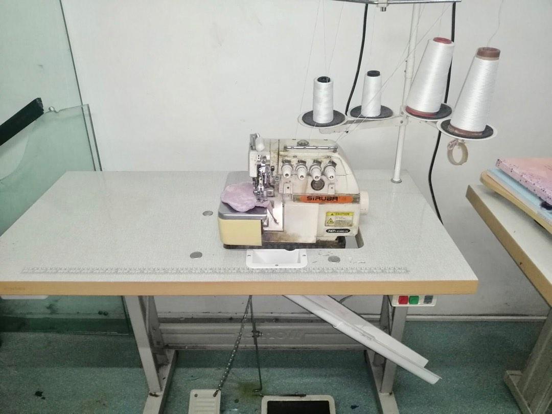 Sewing Machines (4 pcs; 1 single, 1 piping, 2 edging) (Category: Other Home Appliances) located in Manila. Submitted by _prelovedbyc (Listing ID 1187330792, Image 3). Description: FOR SALE 4 PCS SEWING MACHINE TAKE ALL. FREE ALL SINULID. 1 single 1 piping 2 edging USED BUT NOT ABUSED. QUALITY IS GOOD. .