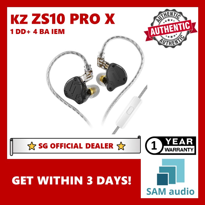 KZ ZS10 Pro X Wired IEM