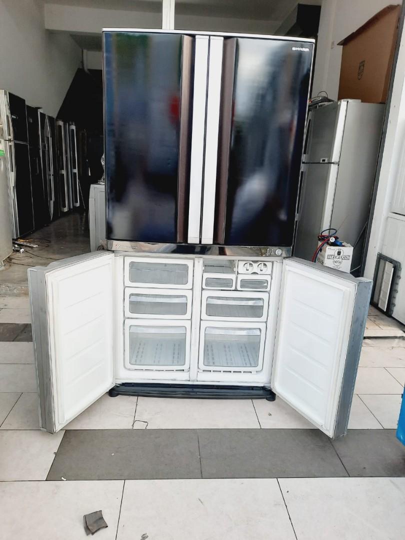 Sharp 4 door fridge for sell, TV & Home Appliances, Kitchen Appliances, Refrigerators & Freezers