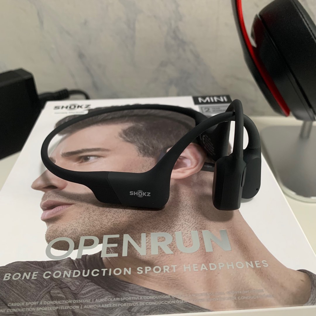 Shokz Openrun Mini Black, Audio, Headphones  Headsets on Carousell