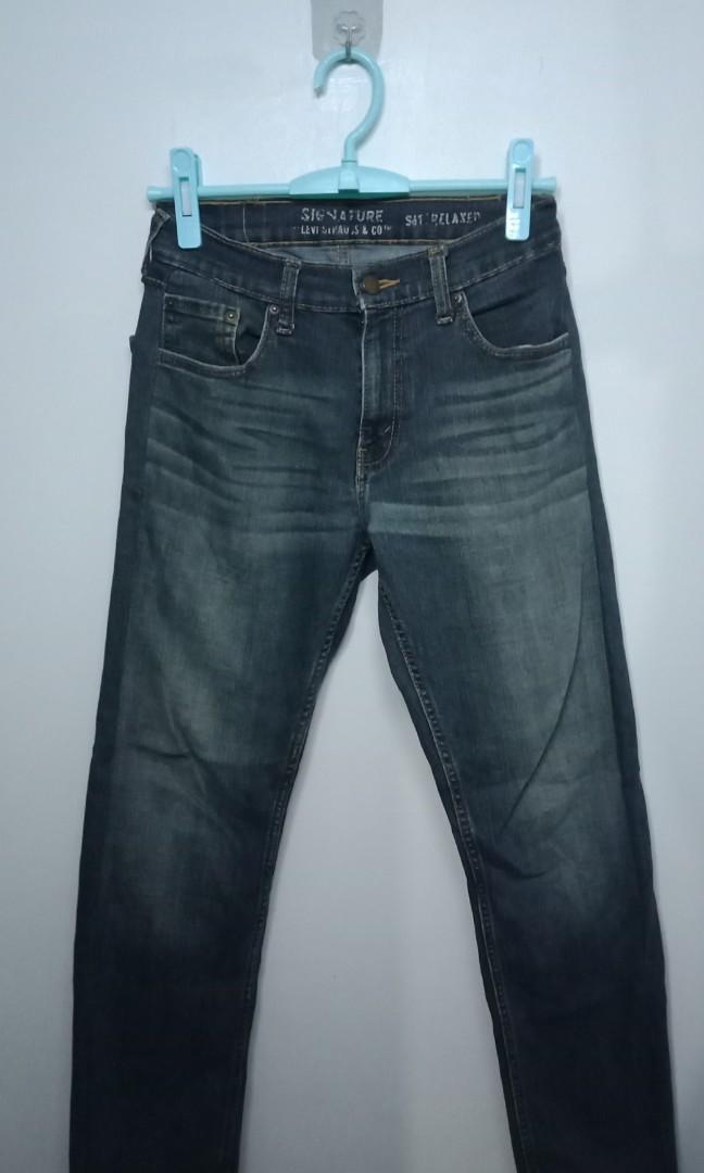 SIGNATURE BY LEVI STRAUSS & CO. - S61(RELAXED FIT), Men's Fashion, Bottoms,  Jeans on Carousell