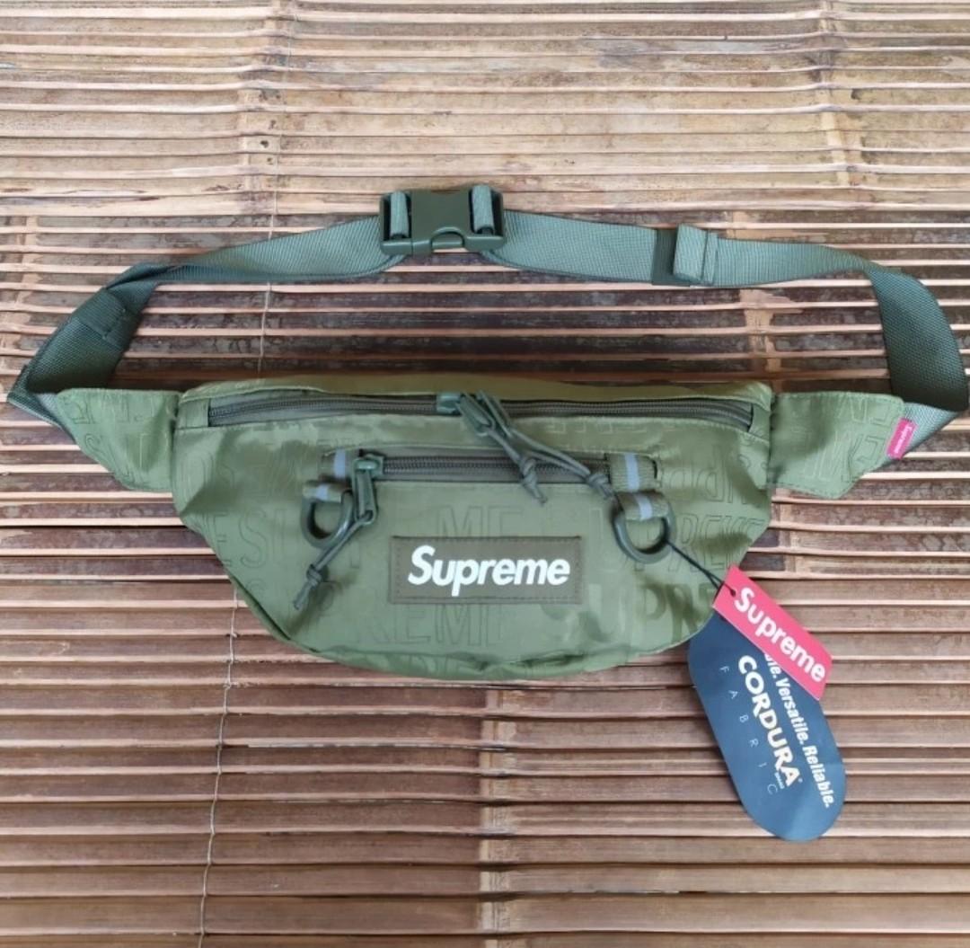Ss19 2025 Waist Bag Supreme Ss19 SLINGBAG/WAISTBAG