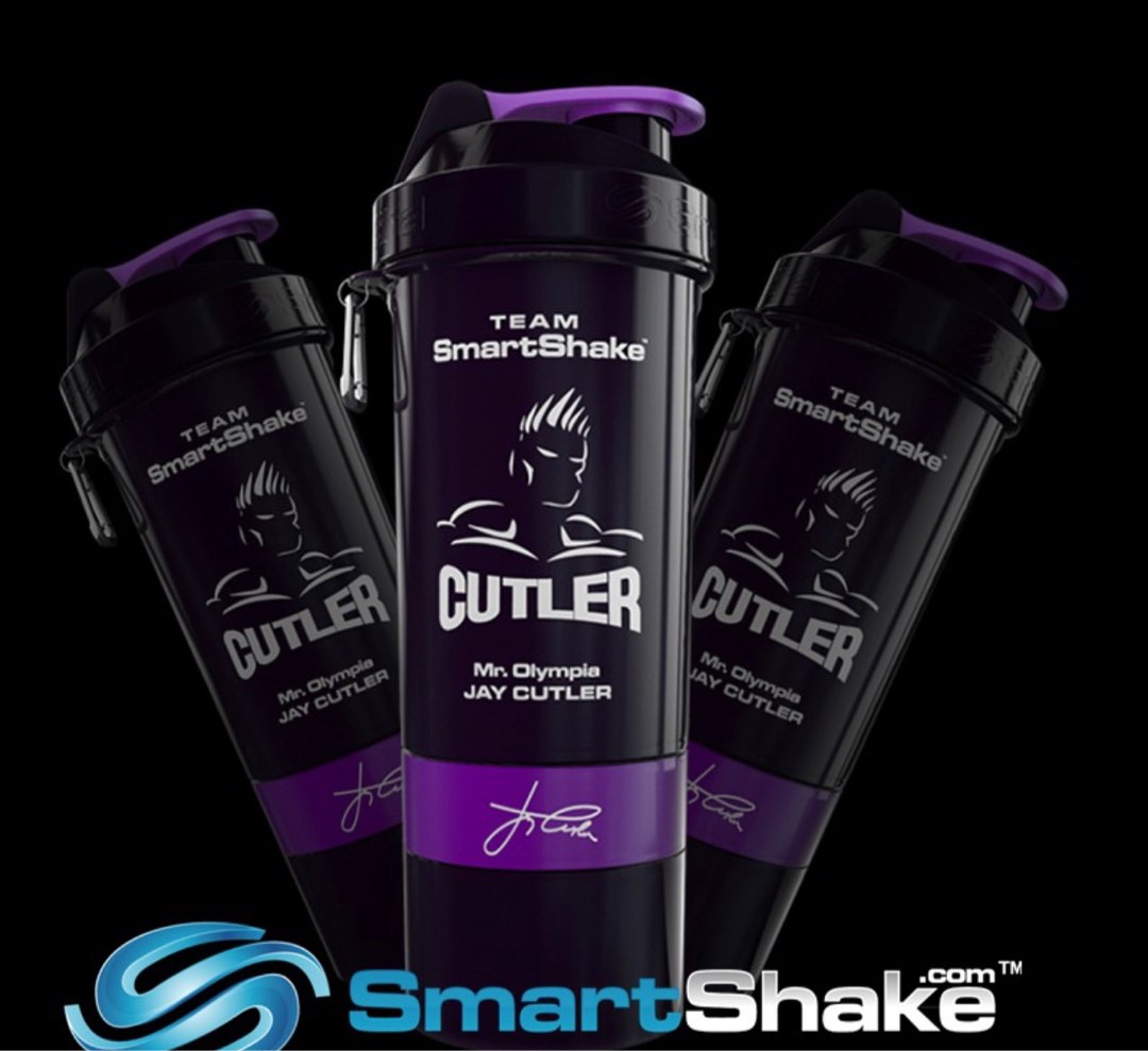 SmartShake Signature Jay Cutler Edition (800 ml), Sports Equipment, Other  Sports Equipment and Supplies on Carousell