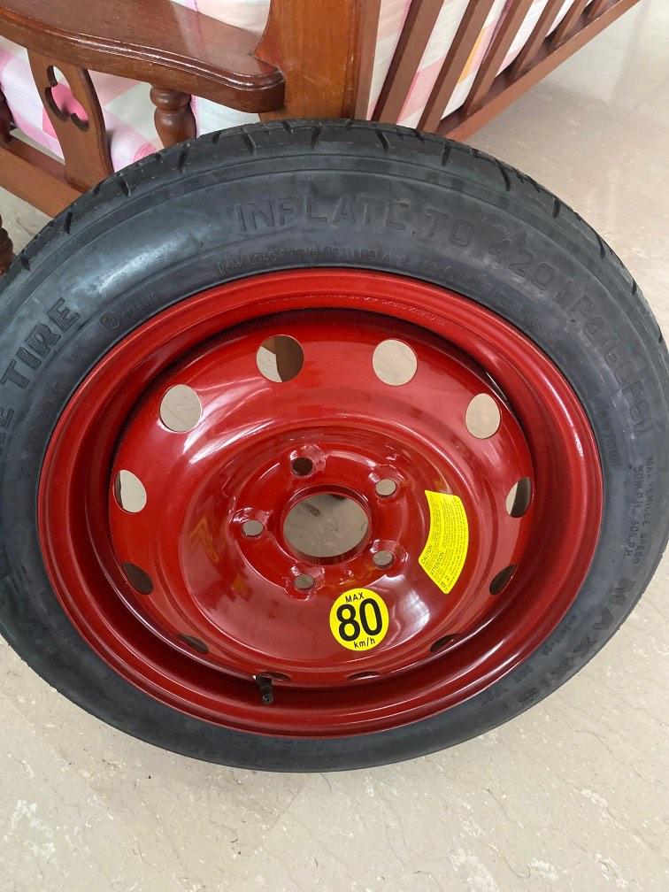 Spare Tyre, Car Accessories, Tyres & Rims on Carousell