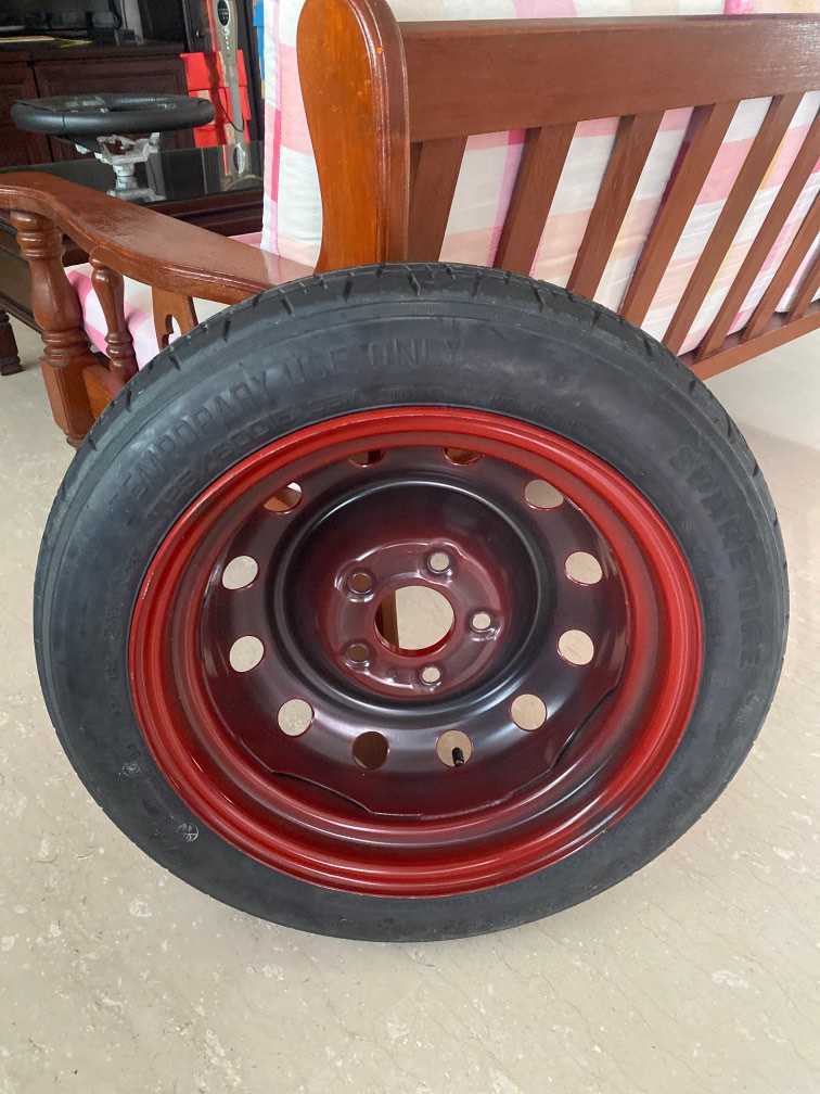 Spare Tyre, Car Accessories, Tyres & Rims on Carousell