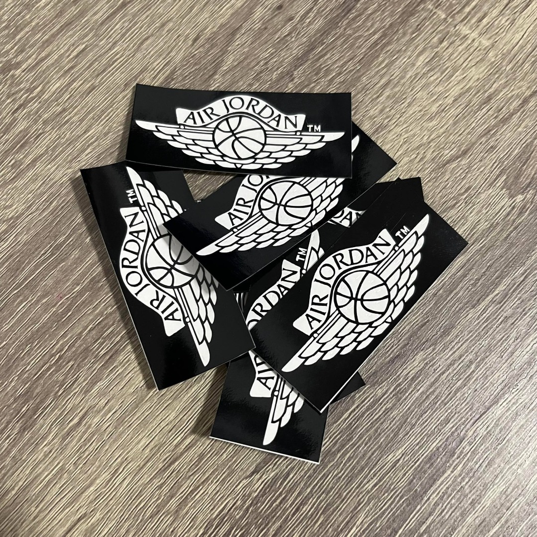 STENCIL DESIGN AIR JORDAN WING LOGO FOR JORDANS LOW MID AND HIGH, Men