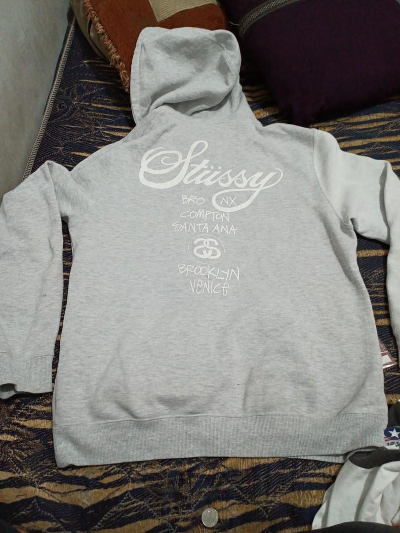 Stussy world tour hoodie grey clearance
