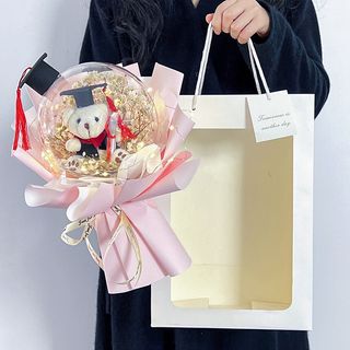Super Cute Stella/ Doraemon Soap Flower Bouquets, Hobbies & Toys ...