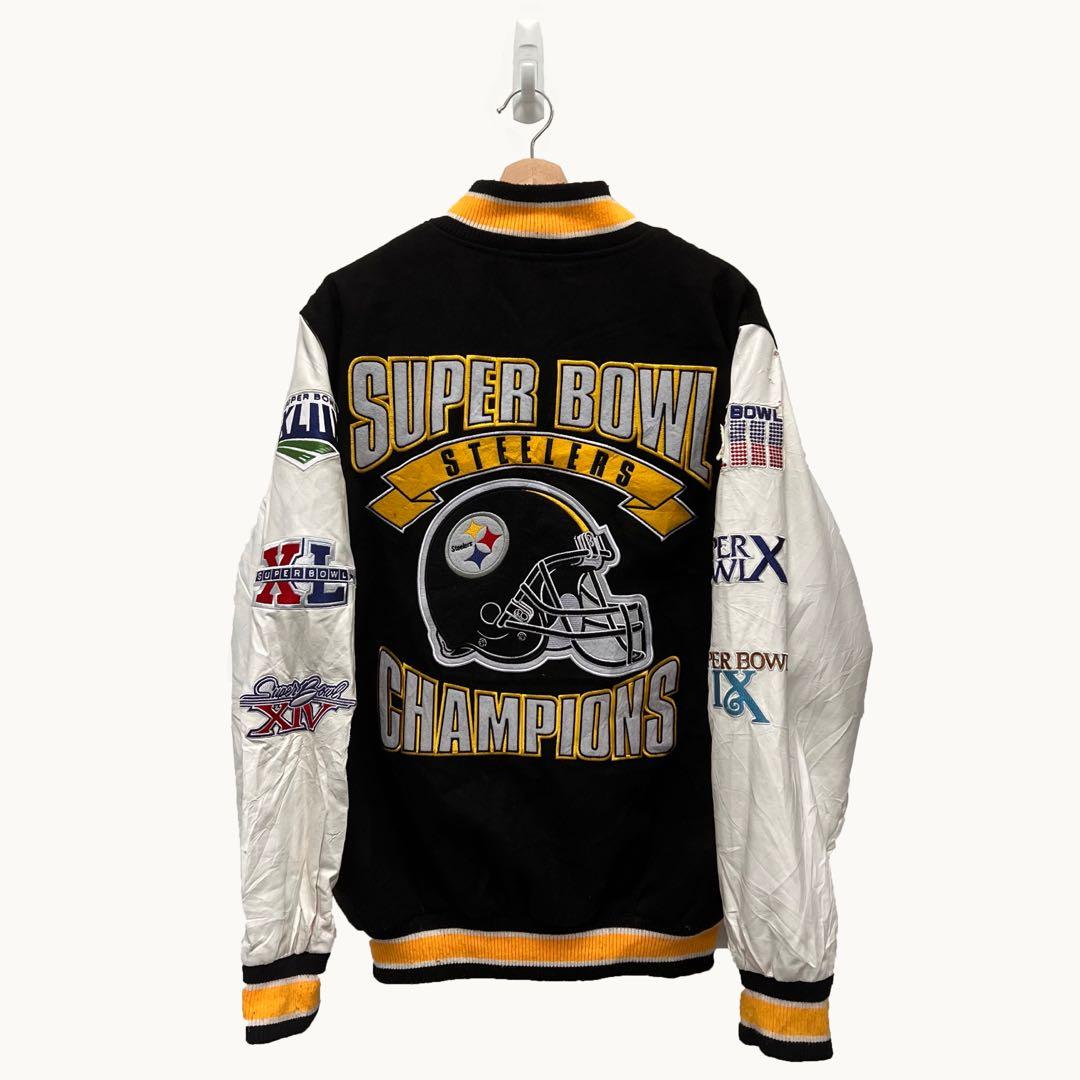 Superbowl Pittsburgh Steelers Varsity Jacket - L, Men's Fashion, Coats,  Jackets and Outerwear on Carousell