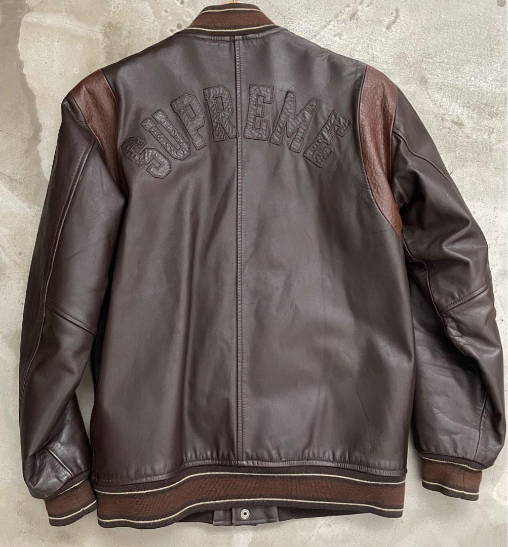 Supreme Jacket （分類：外套及戶外衣服）位於 Hong Kong。 由 niquito_ 提交（商品編號 1187294635，圖片 2）。簡介： Vintage supreme leather jacket bought from NYC supreme shop around 2004 . 100% real I don’t support fakes . # Bathing ape # Stussy # Supreme # Stone island # north face 。
