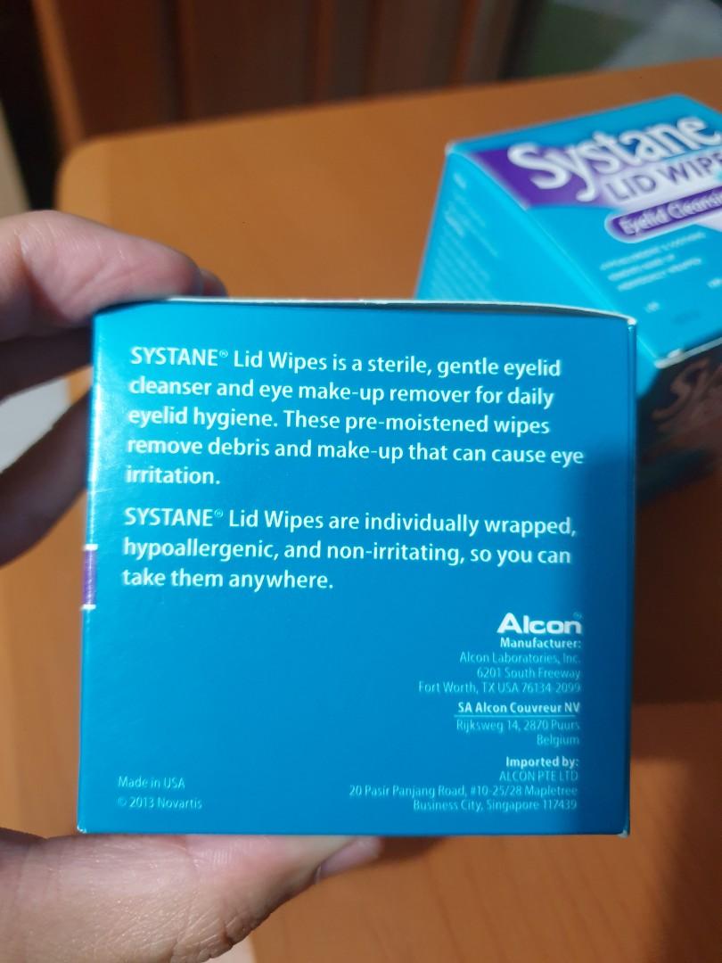 Systane Eyelid Cleansing Wipes, Beauty & Personal Care, Vision Care on