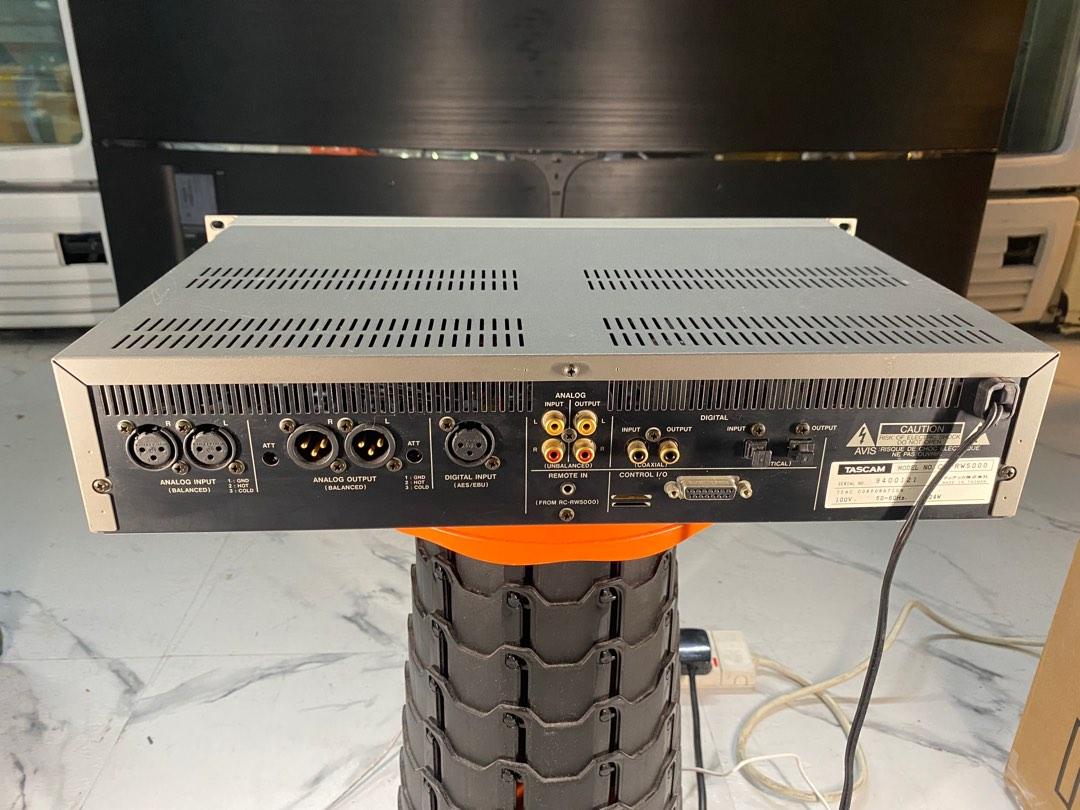 ◇ 名機 TASCAM CD-RW5000 程度極上 完動品 CD PLAYER / CD WRITEABLE