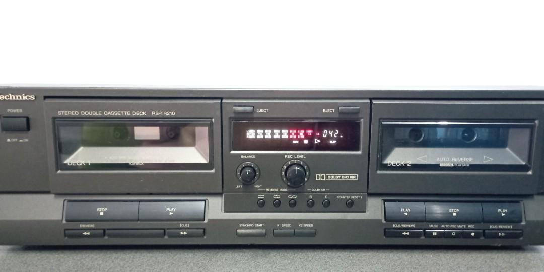 Technics Cassette Deck, Audio, Other Audio Equipment on Carousell