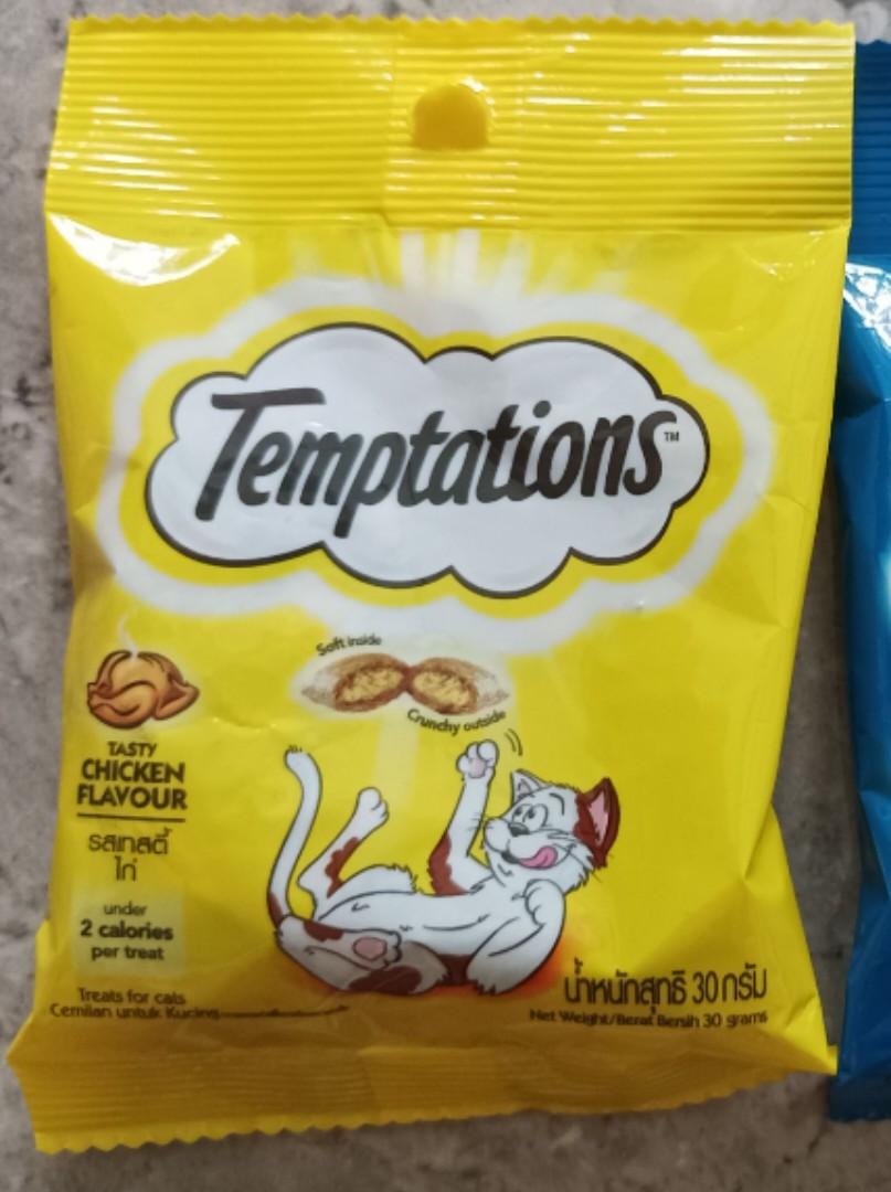 Temptations Cat Food, Pet Supplies, Pet Food on Carousell