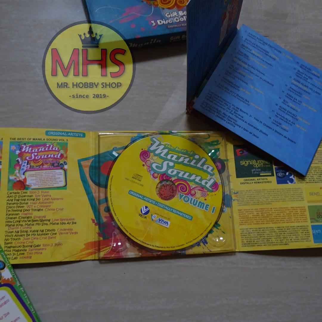 The Best of Manila Sound 3 CD (100 Original Copy), Hobbies & Toys