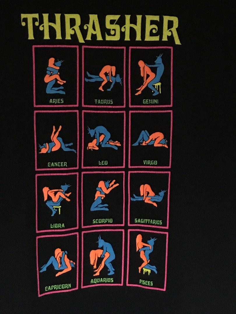 Thrasher clearance zodiac shirt