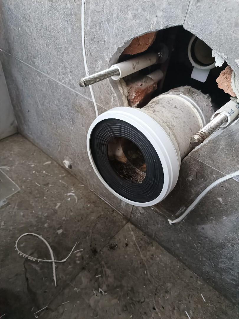 Toilet bowl leaking /system /Collar Rubber /Replacement....., Home