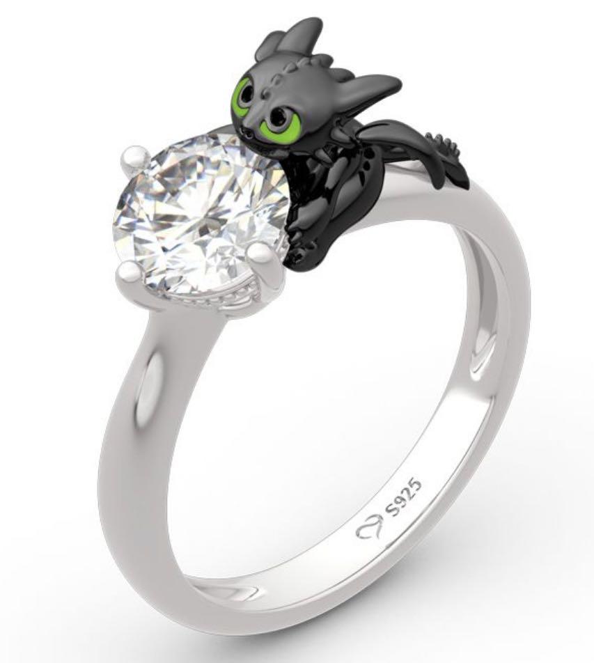 Toothless Jeulia Hug Me Ring Women s Fashion Jewelry
