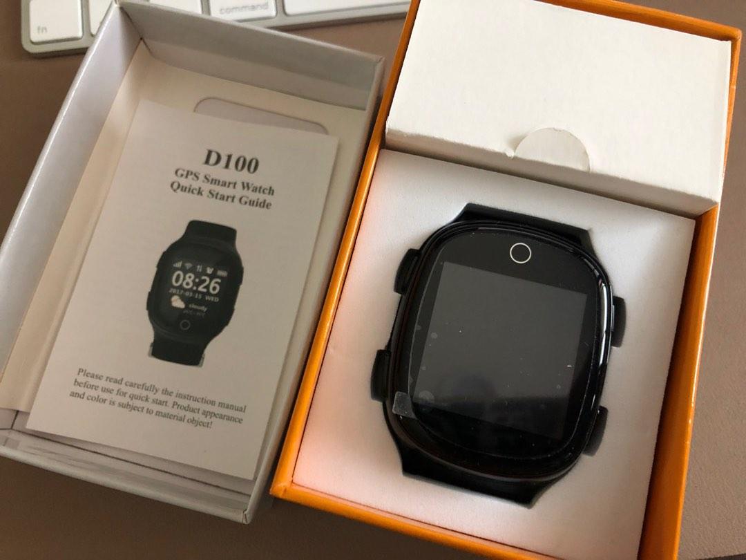 D100 gps smart clearance watch