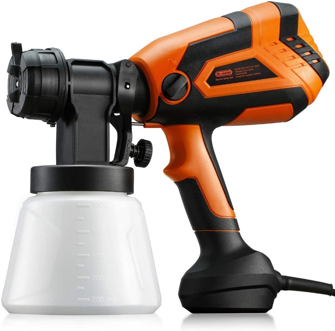 Paint Sprayer Spray Gun, Electric Paint Gun With Nozzles, 40 OFF