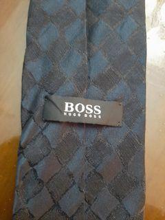 Vintage Hugo boss checkered tie